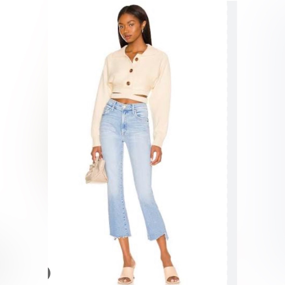 !NEW! Mother Insider Crop Step Fray Limited Edition Sz 25 - Picture 3 of 10